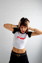 Load image into Gallery viewer, BLACK BABY RIB TEE