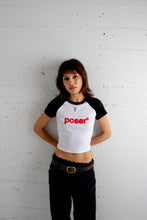 Load image into Gallery viewer, BLACK BABY RIB TEE